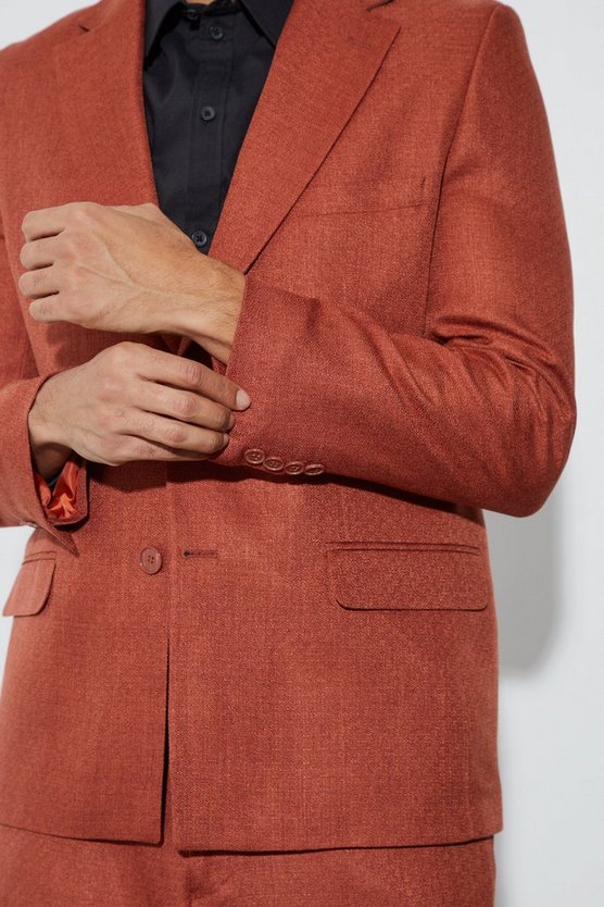 Lockerer strukturierter Blazer