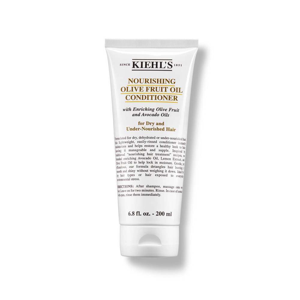 kiehl's Olive Fruit Oil Nourishing Conditioner Après-shampoing nourrissant à l'huile d'olive pour les cheveux secs et abîmés