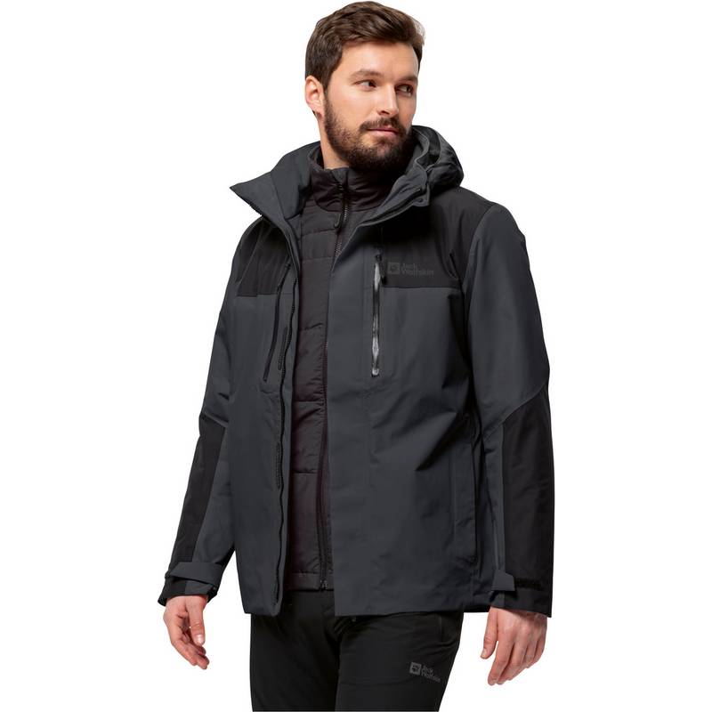 Jack Wolfskin JASPER 3IN1 Doppeljacke Herren