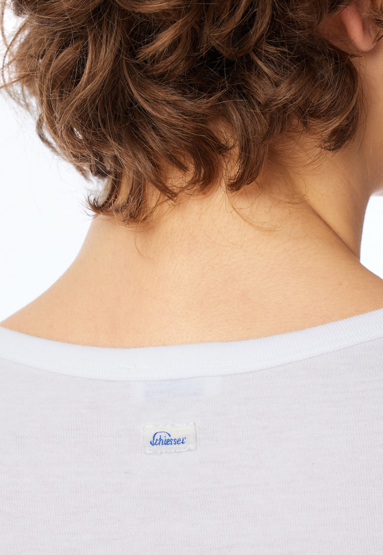 Shirt kurzarm weiß - Revival Berta