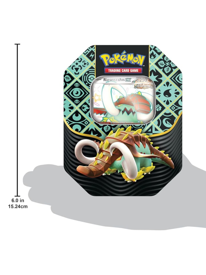 Pokémon Tin Box Riesenzahn | Pokemon | Sammel-Karten | Kollektion deutsch günstig kaufen onesize