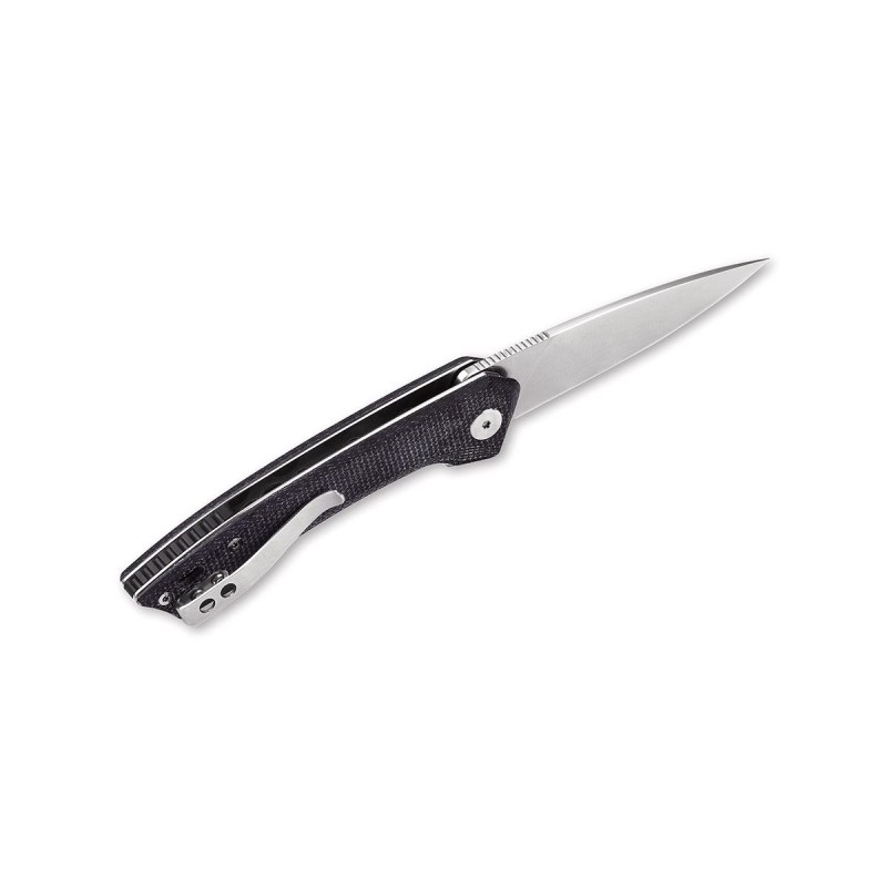 QSP Leopard QS135-B Black Micarta