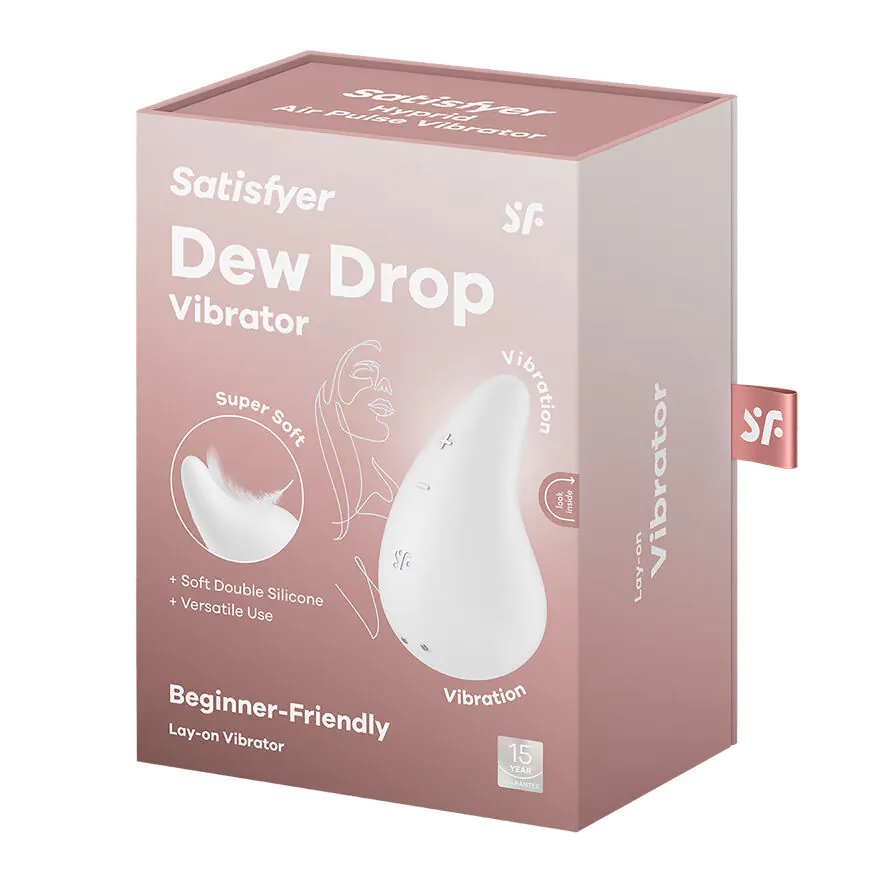 Satisfyer Dew Drop Intimmassageapparat Hvid