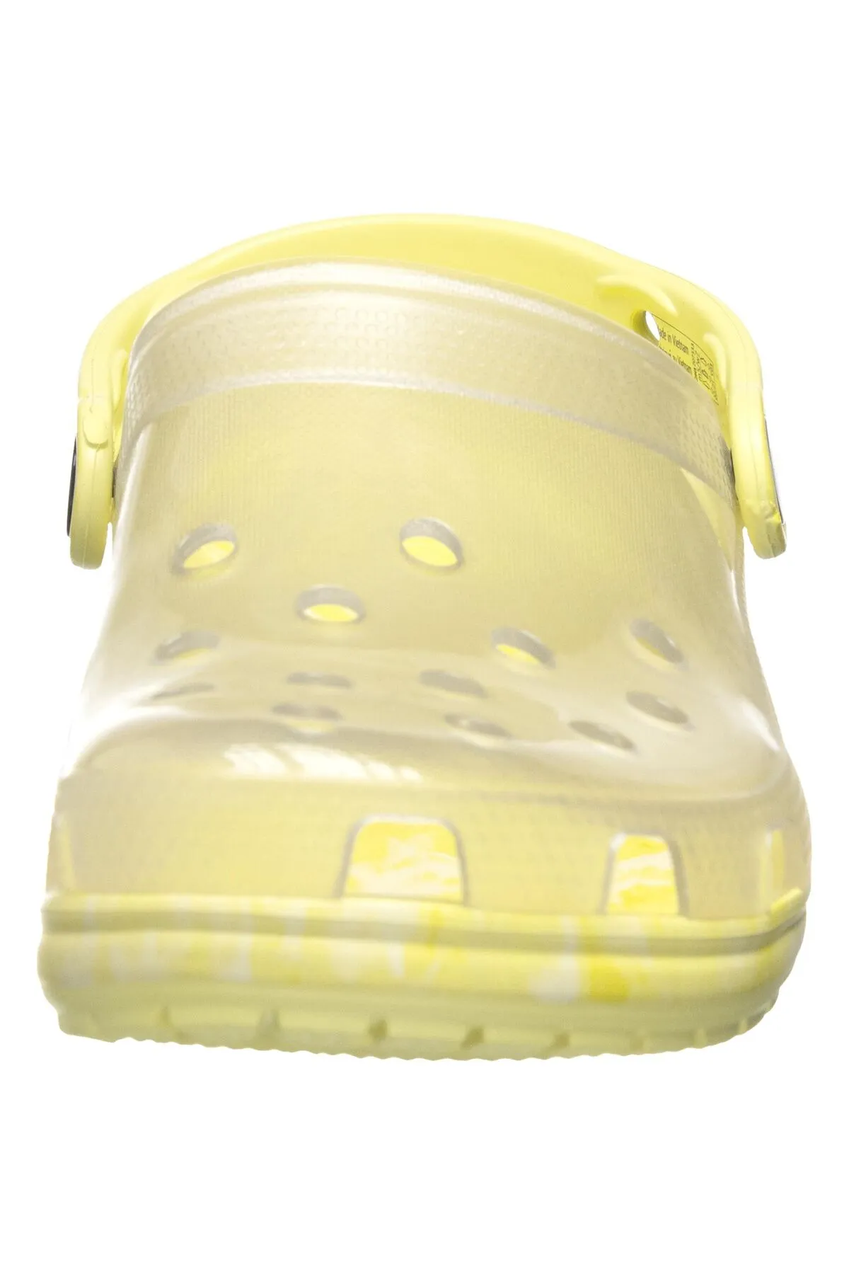 Crocs  Unisex Crocs Classic Transluzente Bleiche Sandalen
