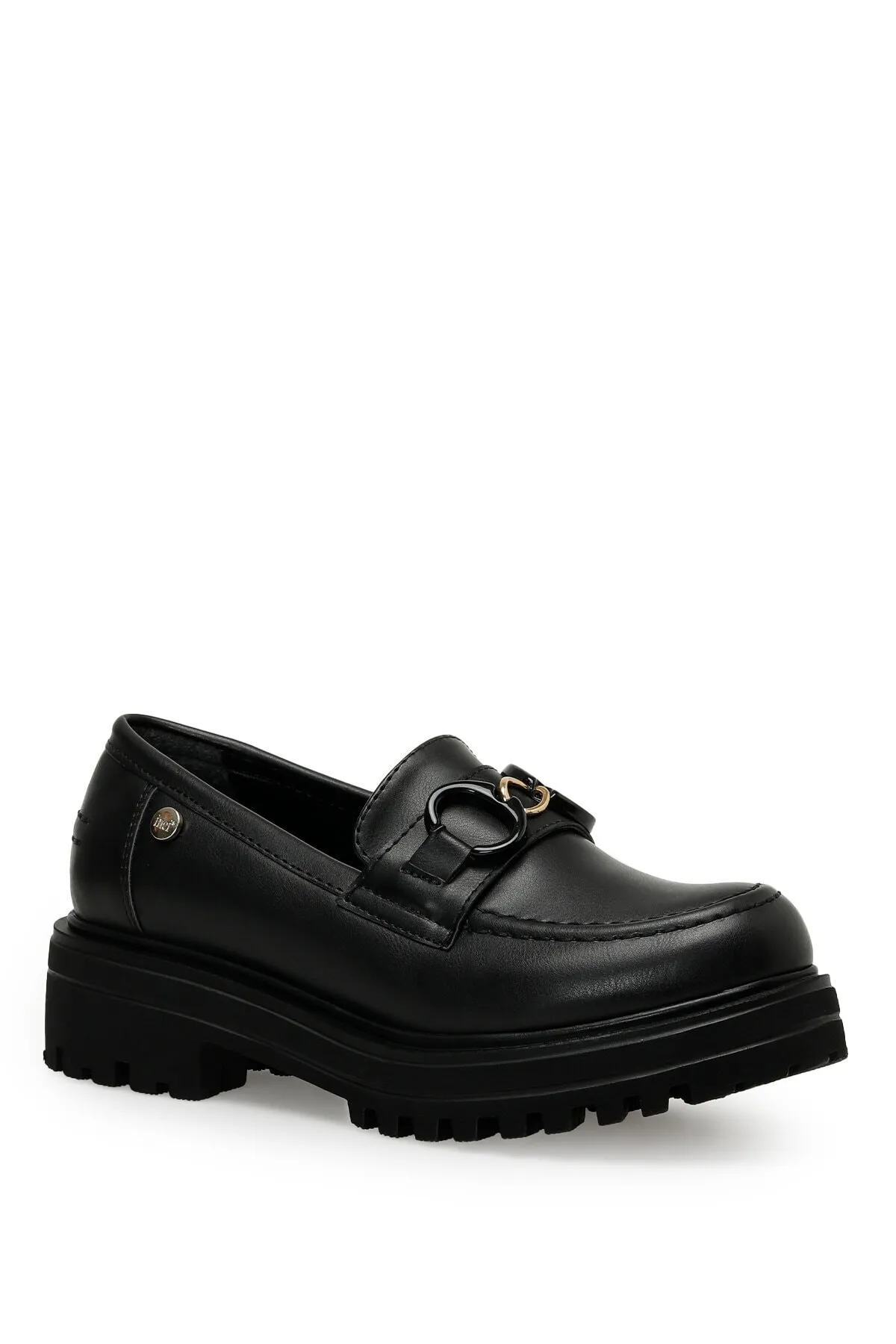 İnci  Loafer - Schwarz - Flacher Absatz