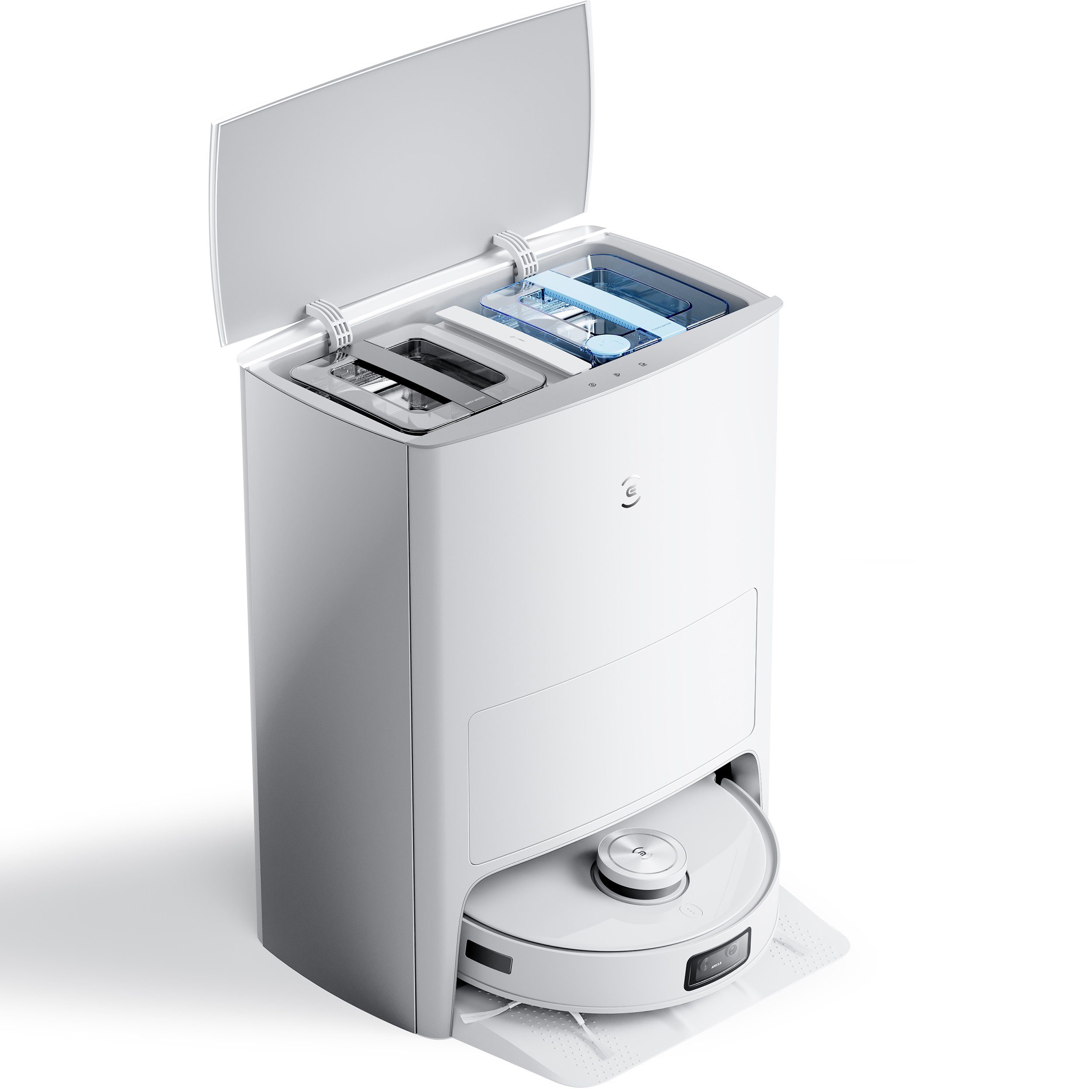 ECOVACS Nass-Trocken-Saugroboter DEEBOT X1e OMNI, 45 W, Saug- und Wischroboter mit autom. Absaugstation