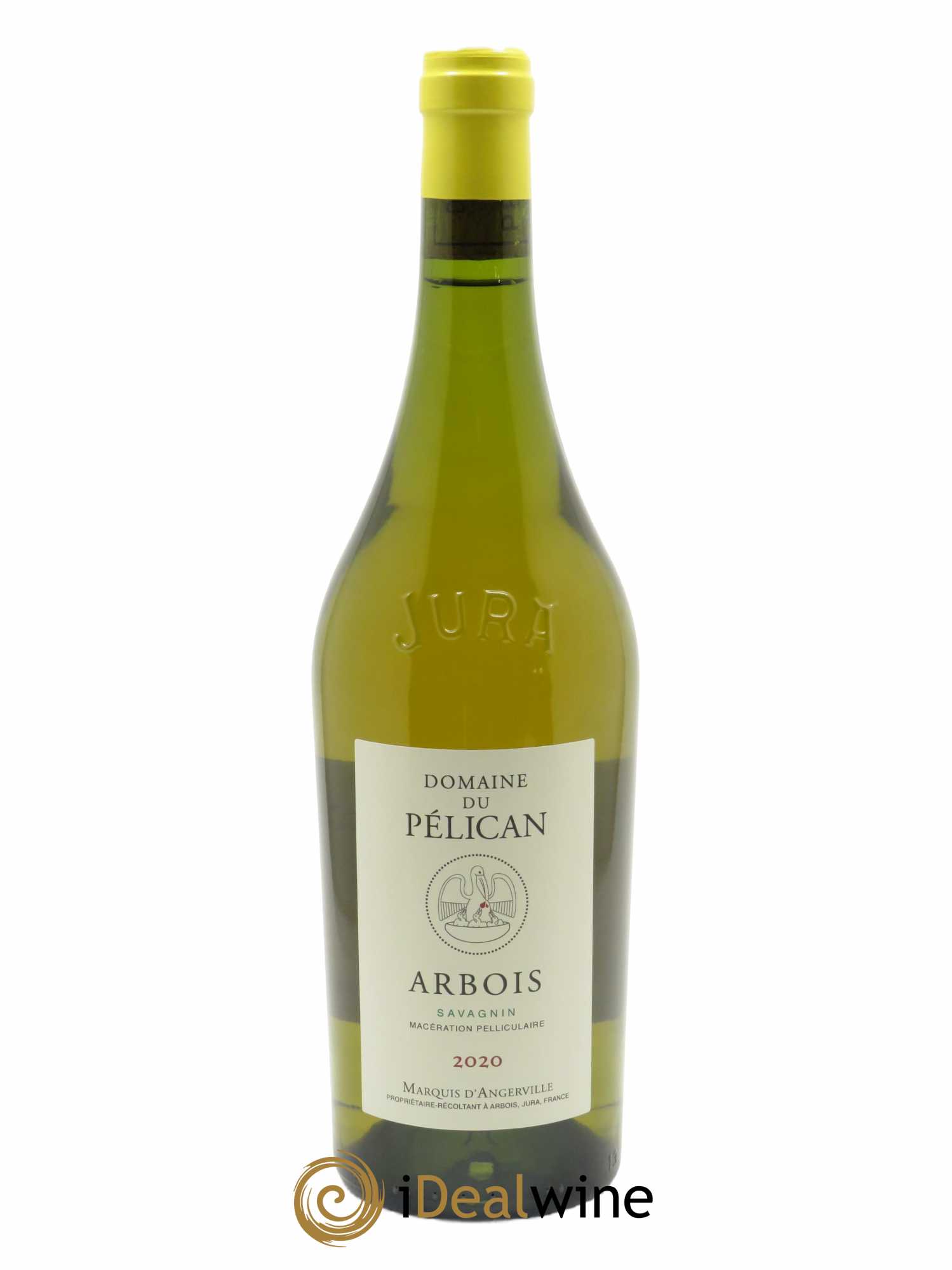 Arbois Savagnin Macération Pélliculaire Pélican  2020 - Lot de 1 Bouteille