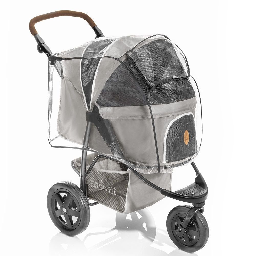 Zamboo Hundebuggy TOGfit, Regenschutz für Hundebuggy TOGfit Pet Roadster Regenverdeck Hundewagen