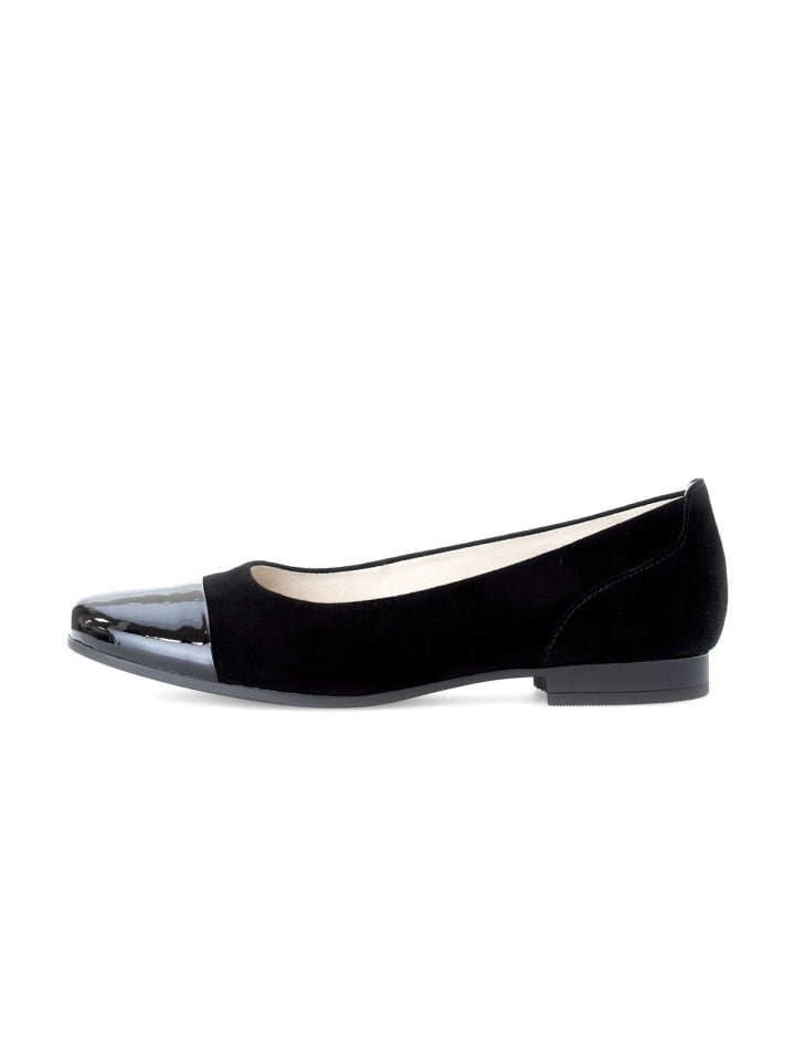 Gabor Fashion Elegante Ballerinas in schwarz günstig kaufen