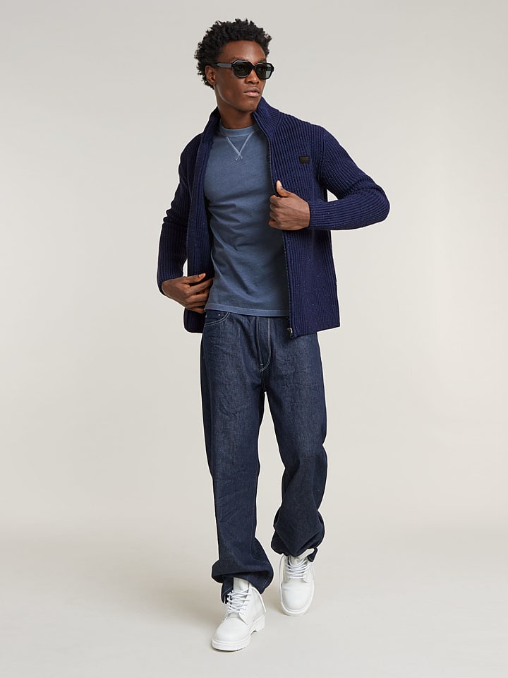G-Star Cardigan in Dunkelblau günstig kaufen