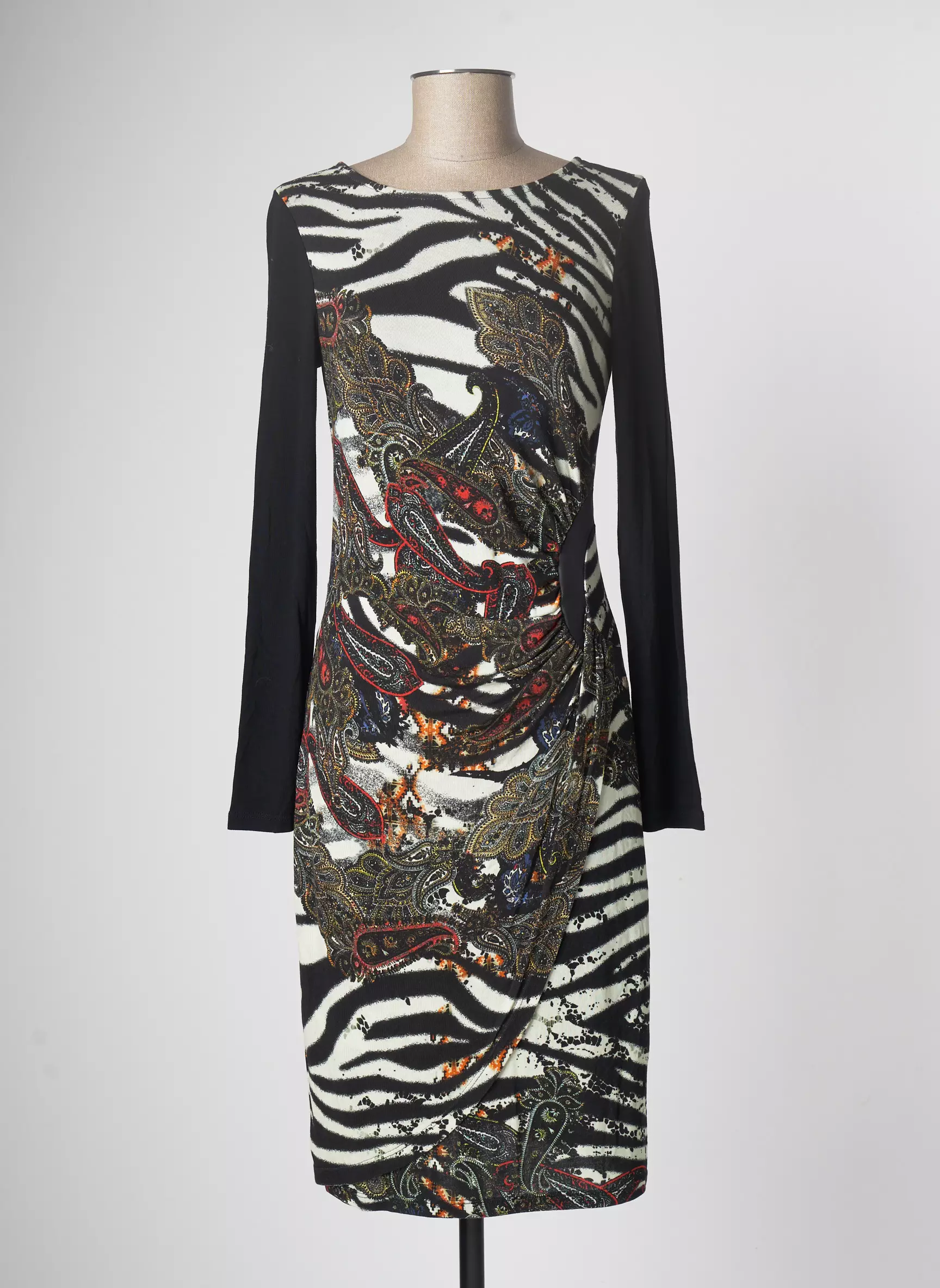 Viccio Barcelona Robes Mi Longues Femme couleur noir