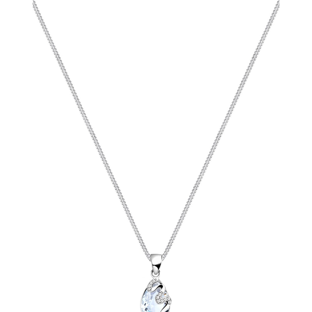 Elli Elli Collier Tropfen Zirkonia Kristalle 925 Silber collier