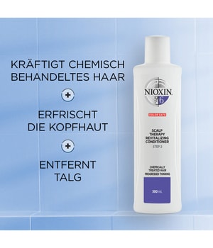 Nioxin System 6 Chemisch Behandeltes Haar - Sichtbar Dünner Werdendes Haar Conditioner 300 ml
