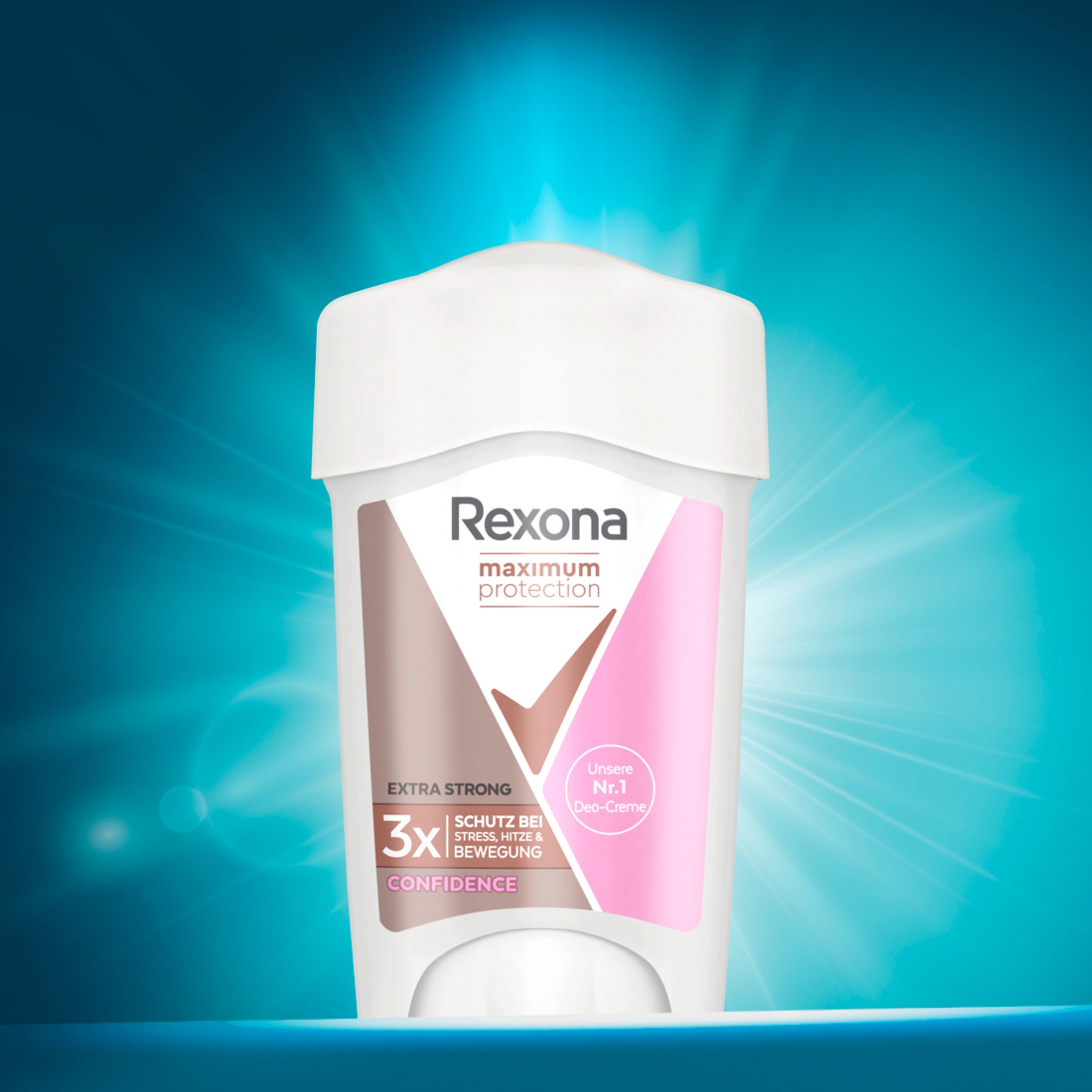 Rexona Deo-Set Maximum Protection Deo Creme 6x45ml Confidence Anti Transpirant