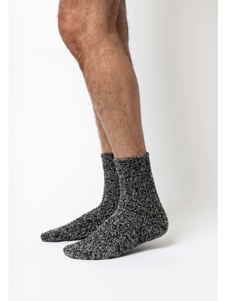 SNOCKS Norweger Socken 2 Paar in Mix (Grau/Schwarz) günstig kaufen