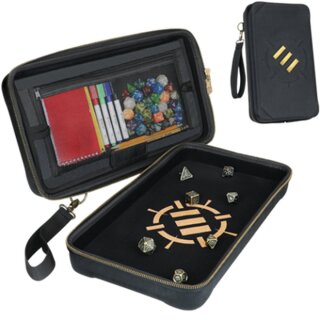 Enhance - Tabletop RPGs Community Dice Organizer Case & XL Rolling Tray
