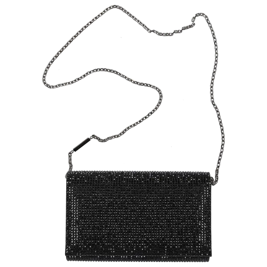 Rene Caovilla - Clutch AIDA Strass - schwarz