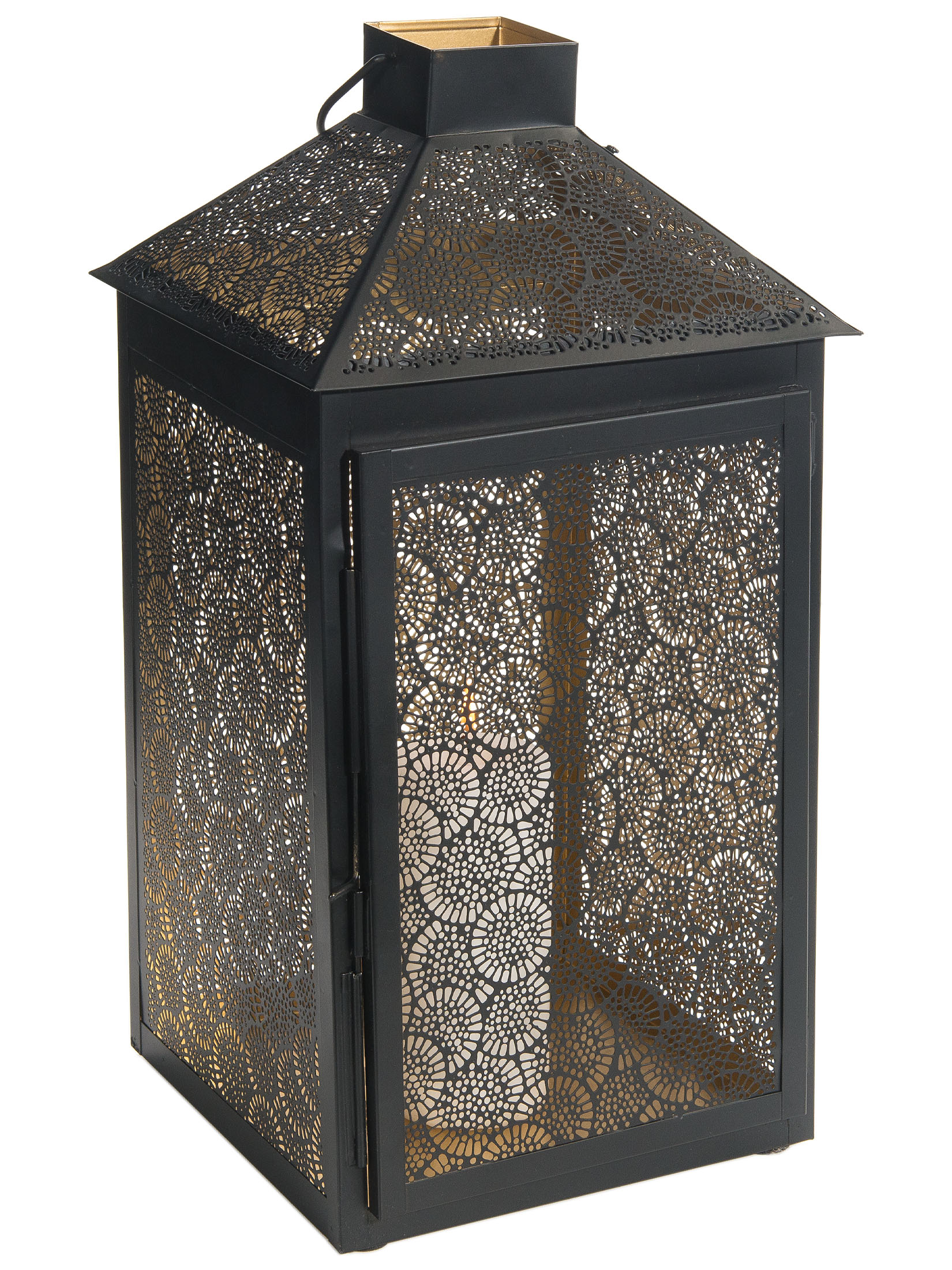 Sanzeno Laterne, Black/Gold