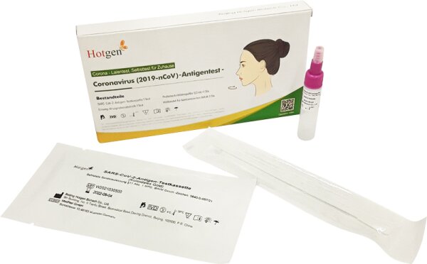 Hotgen Coronavirus (2019-nCoV) Antigentest Corona Schnelltest