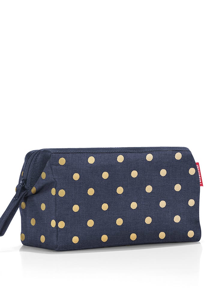 Reisenthel Reise-Kosmetiktasche in Dunkelblau/ Gelb - (B)26 x (H)18 x (T)13,5 cm günstig kaufen onesize