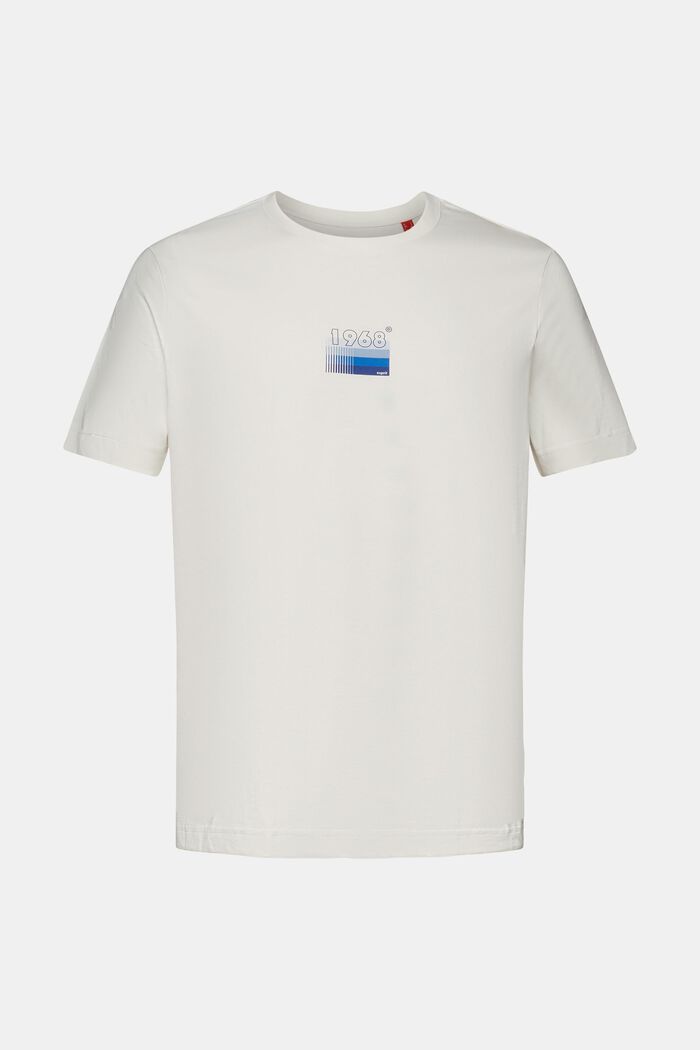 Bedrucktes Jersey-T-Shirt, 100 % Baumwolle