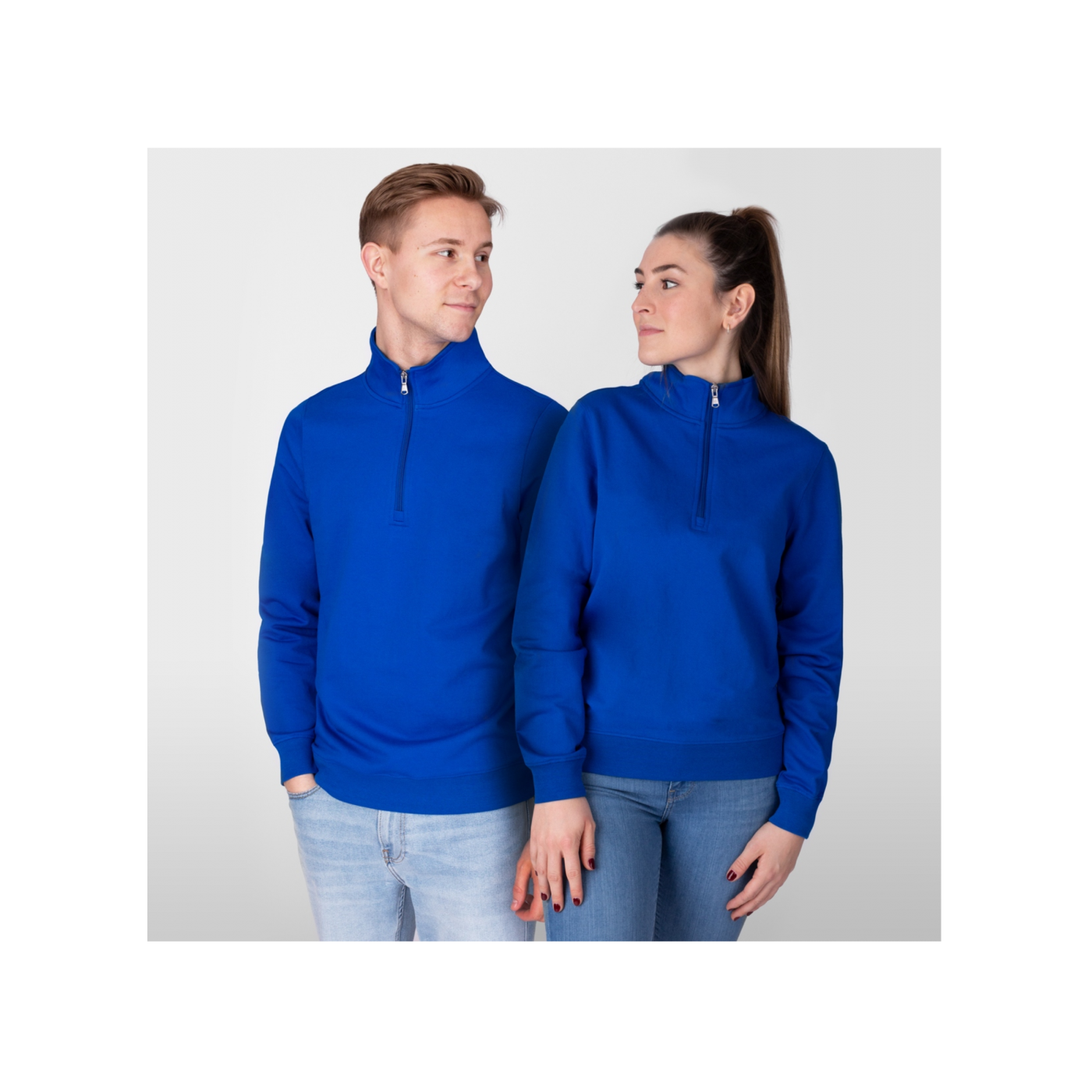 JAKO Doubletex Ziptop Blau F400
