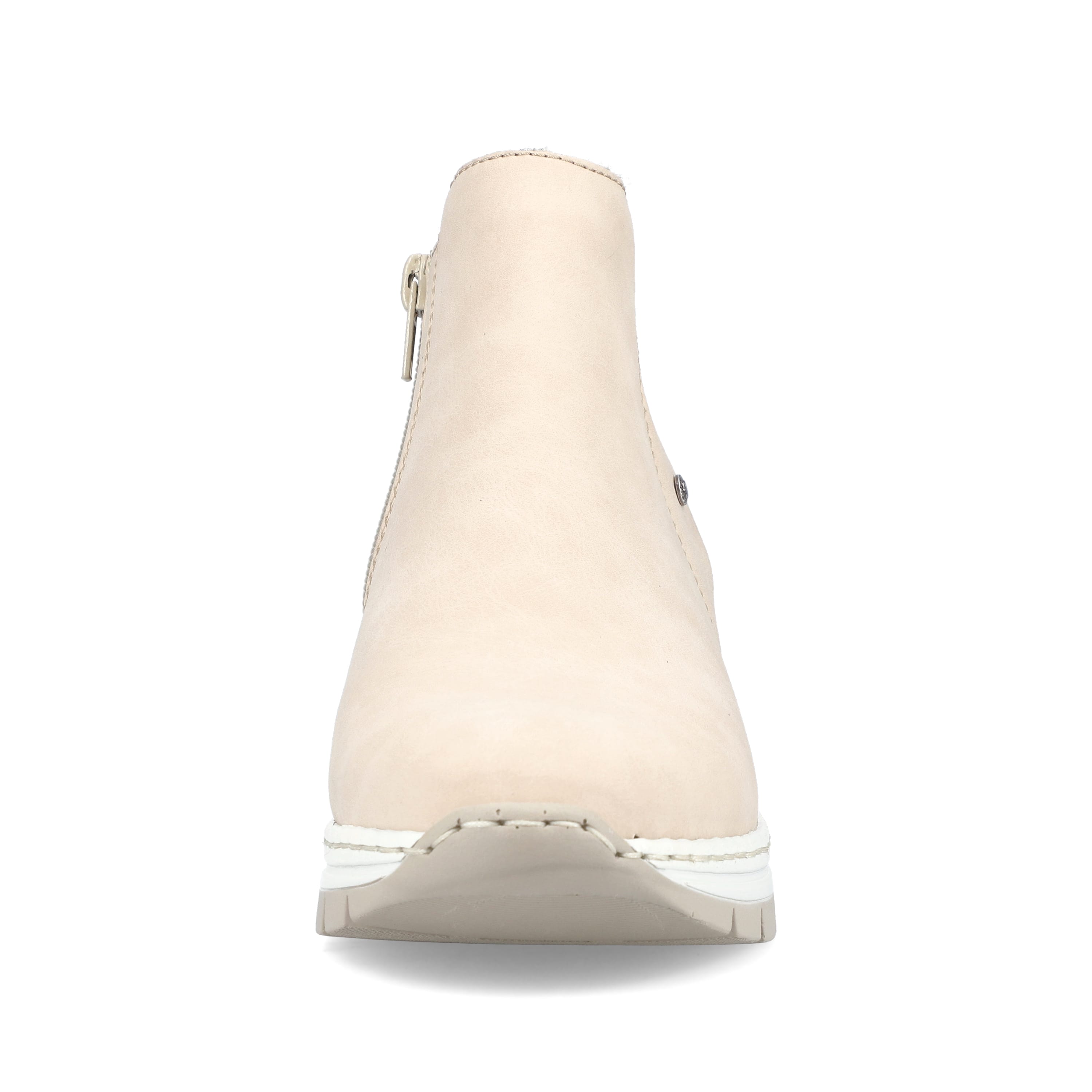 Rieker Damen Chelsea Boots cremebeige