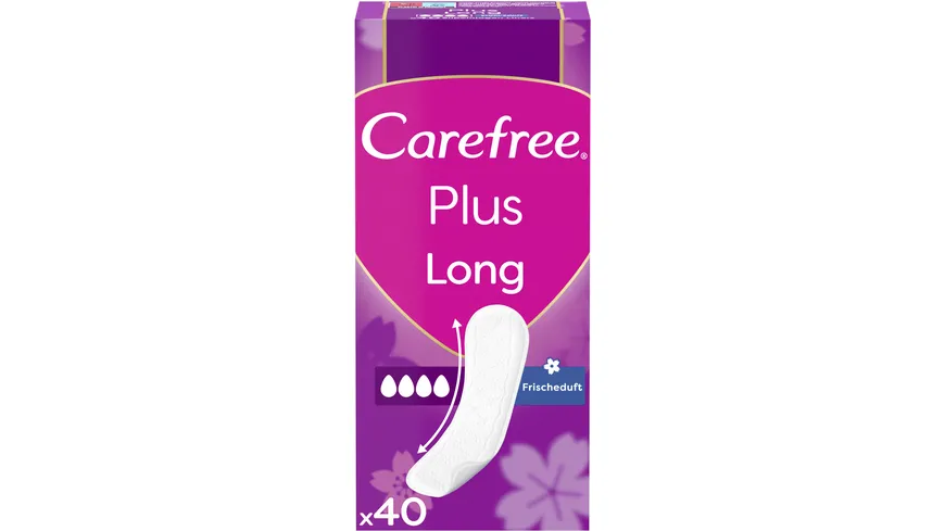 Carefree Plus Long Frischeduft x40 Slipeinlagen