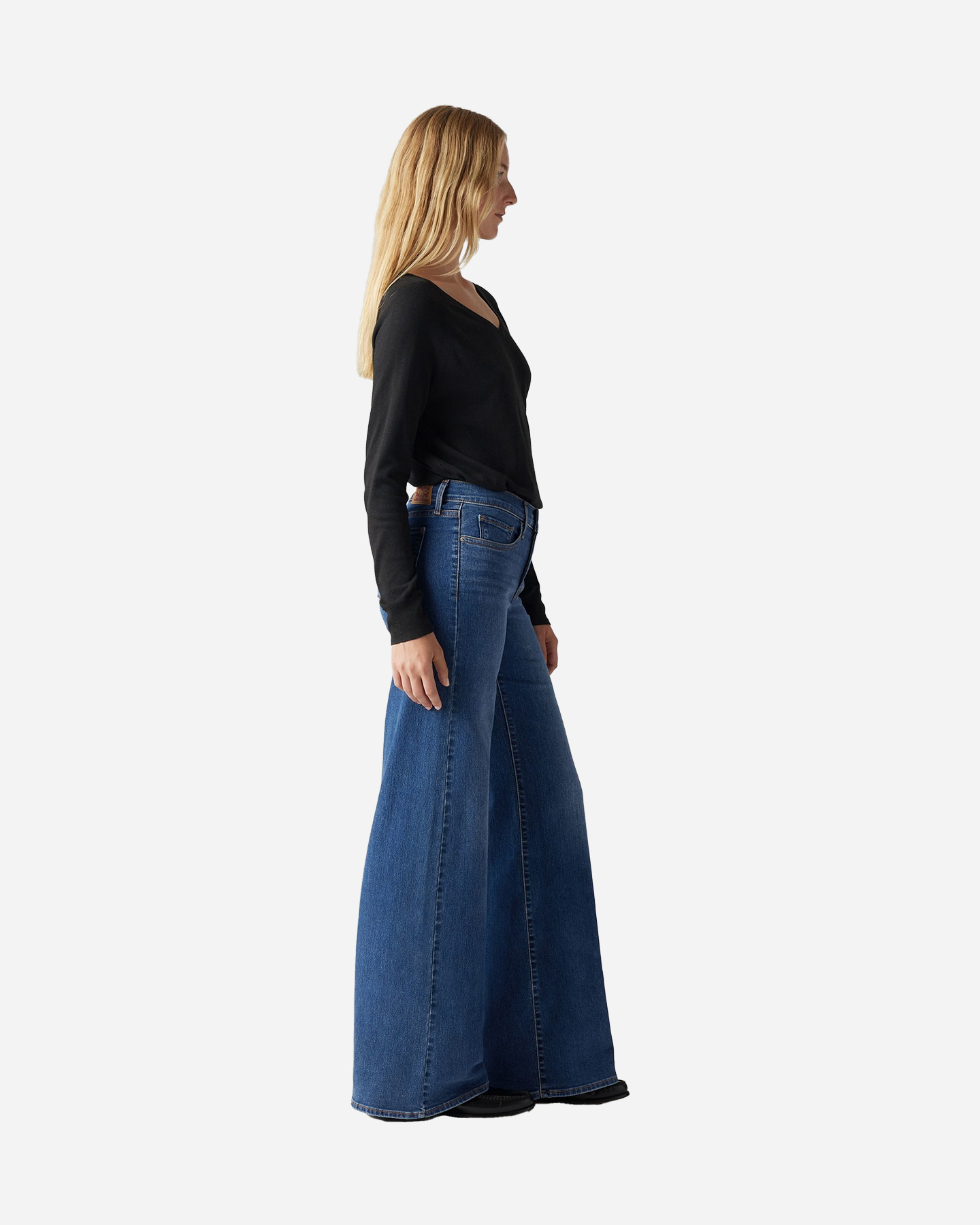 Jeansy Levi's Shaping Wide Leg 318 L32 W 001PZ-0001