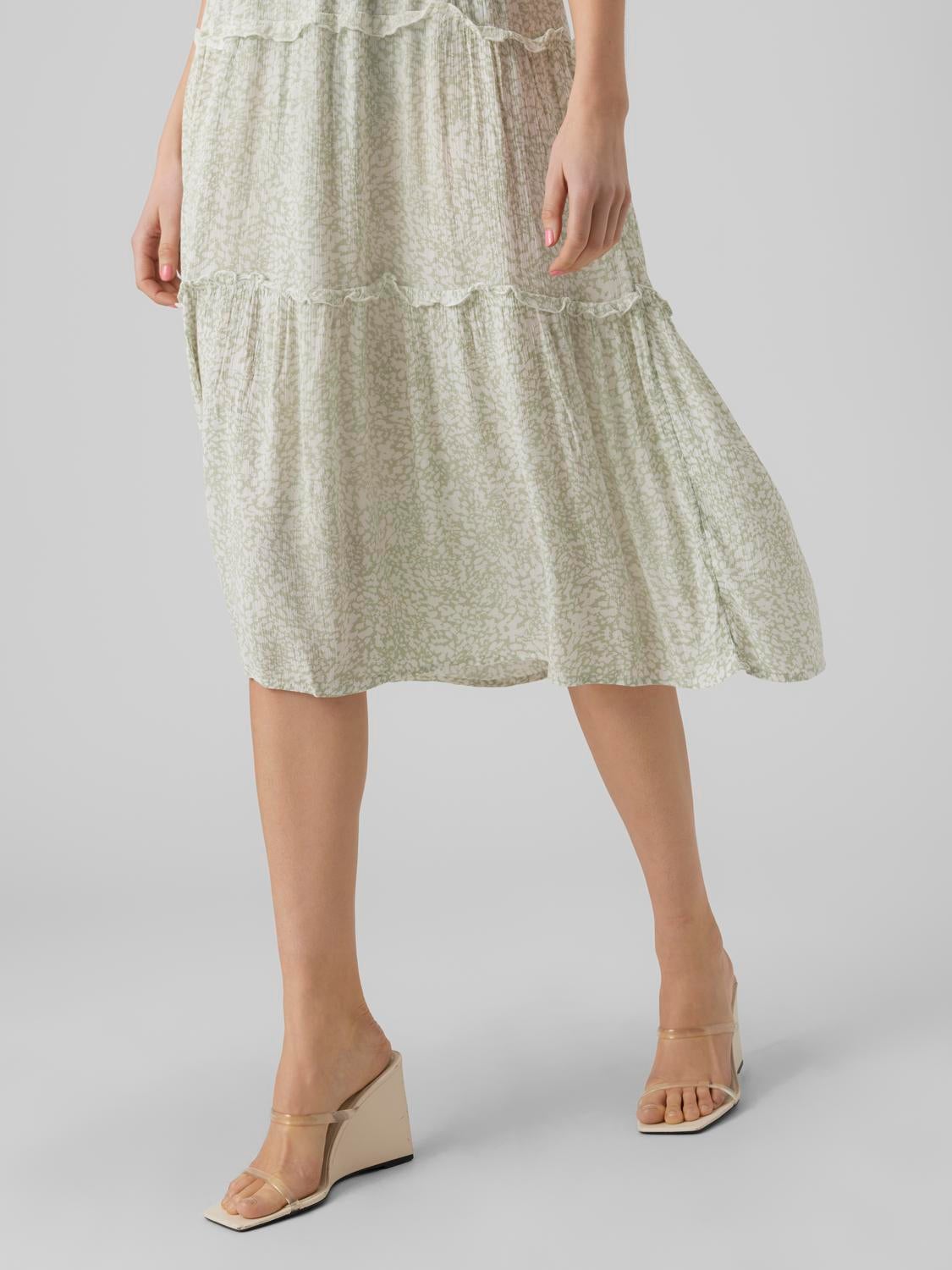 VMMENNY Langes Kleid