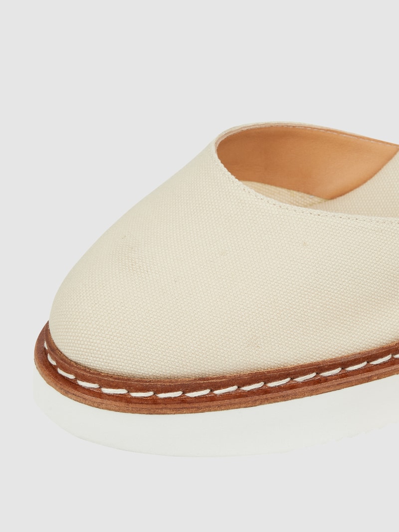 Wedges aus Textil Modell 'Cintia' in offwhite