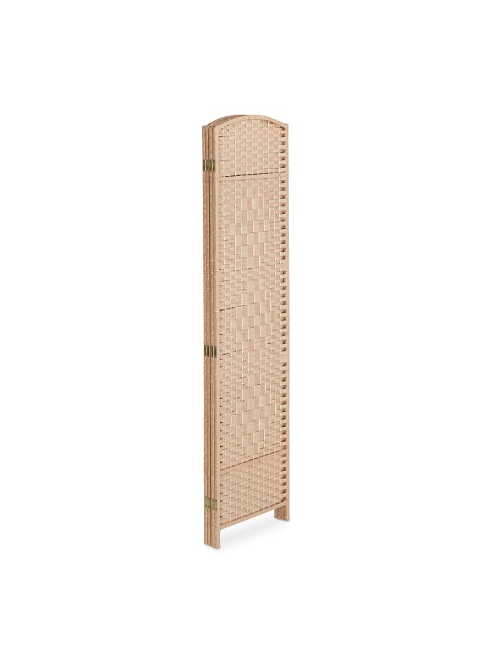 relaxdays Paravent in Natur - (B)180 x (H)180cm günstig kaufen onesize