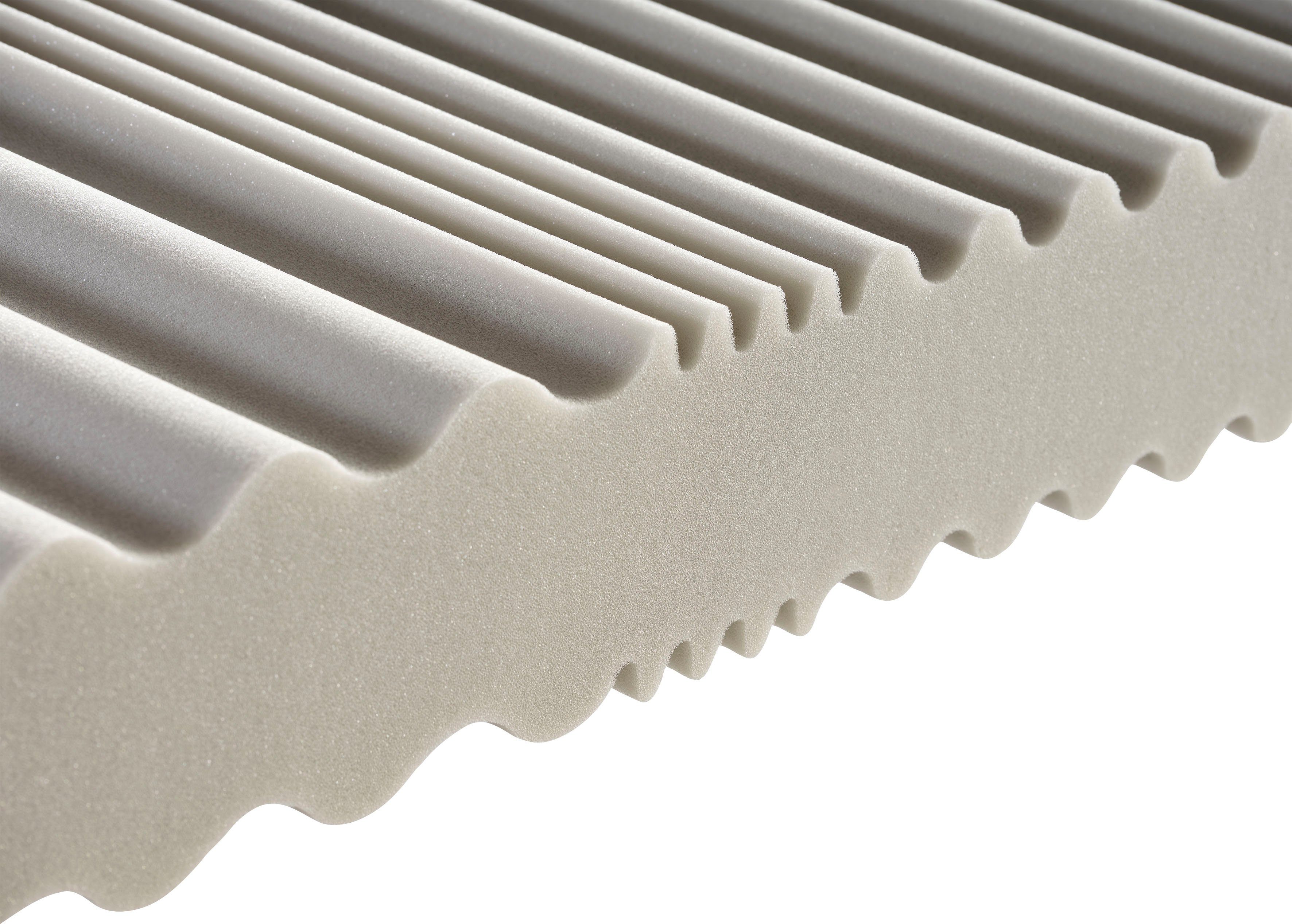 Komfortschaummatratze Mellbystrand, 7 Zonen Wendematratze mit hochwertigem waschbarem Bezug, Älgdröm, 18 cm hoch, ergonomische Matratze in 90x200 cm, 140x200 cm und weiteren Größen