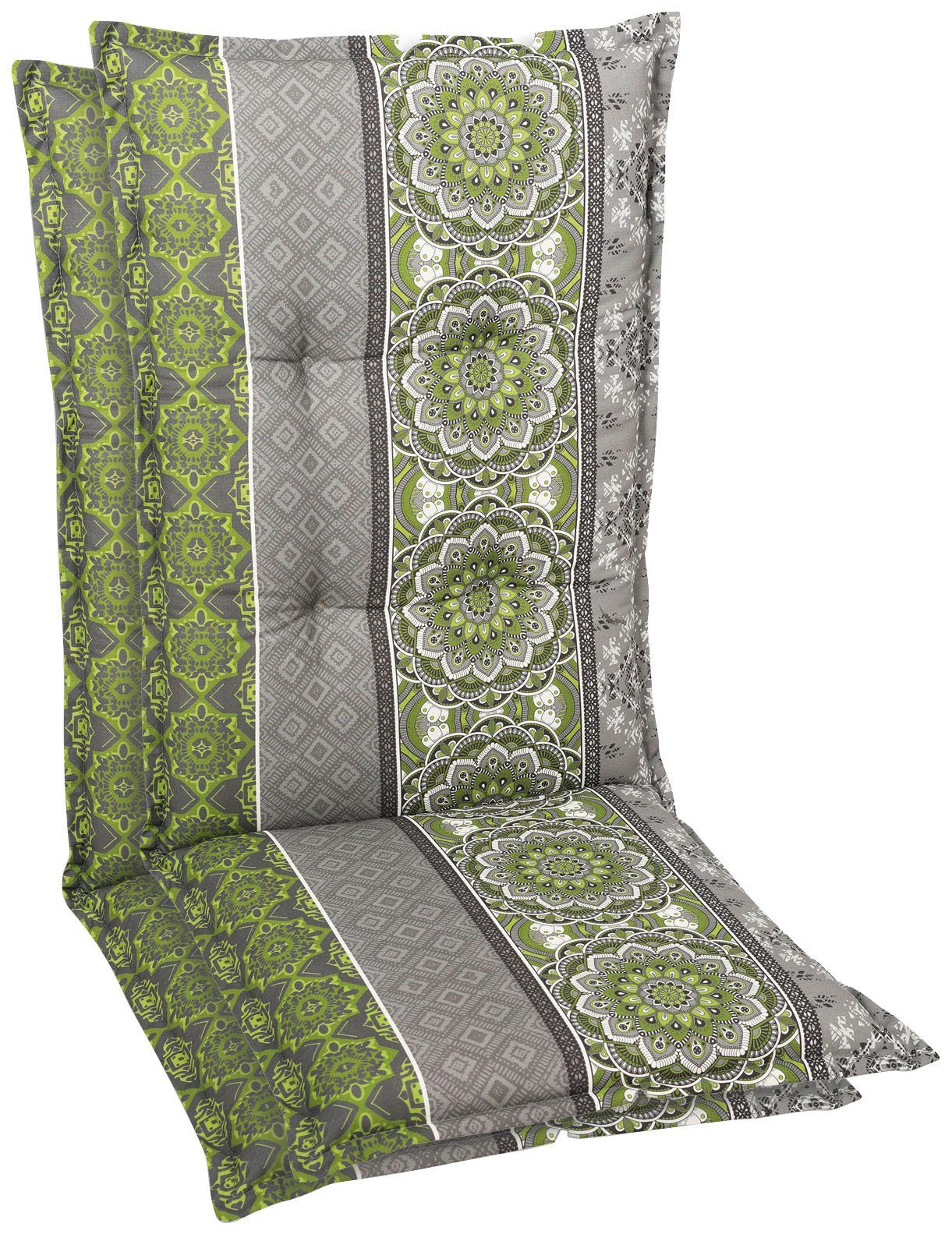 GO-DE Hochlehnerauflage, (Set, 2 St)