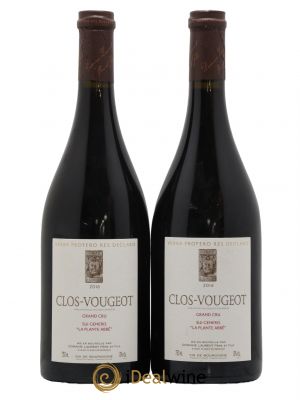 Clos de Vougeot Grand Cru La Plante de l'Abbée Dominique Laurent  2016 - Lot de 2 Bouteilles