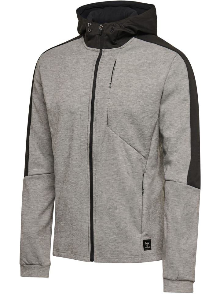 Hummel Hummel Reißverschluss Jacke Hmltropper Herren in GREY MELANGE günstig kaufen