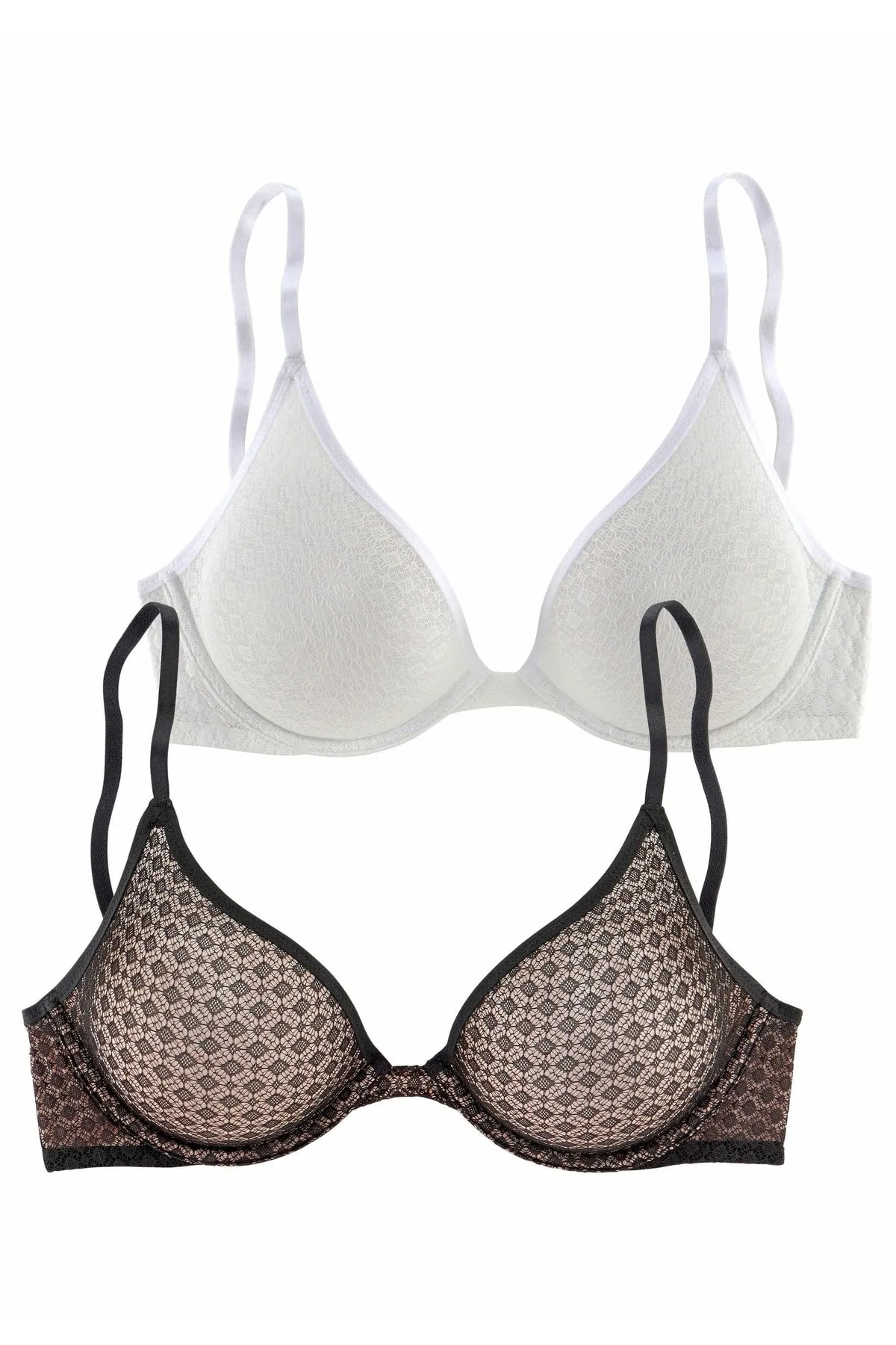 PETITE FLEUR  BH - Schwarz - Unifarben