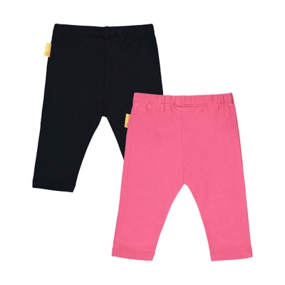 Leggings 2er Pack, pink für Mädchen