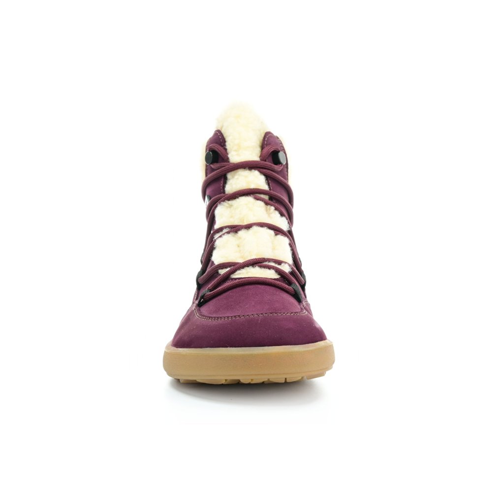 Be Lenka Bliss Burgundy Red rote Winterbarfußschuhe