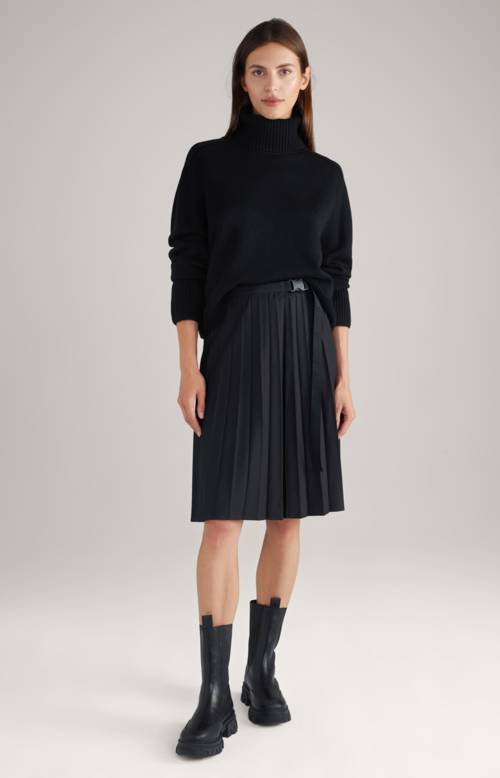 Twill-Rock in Schwarz