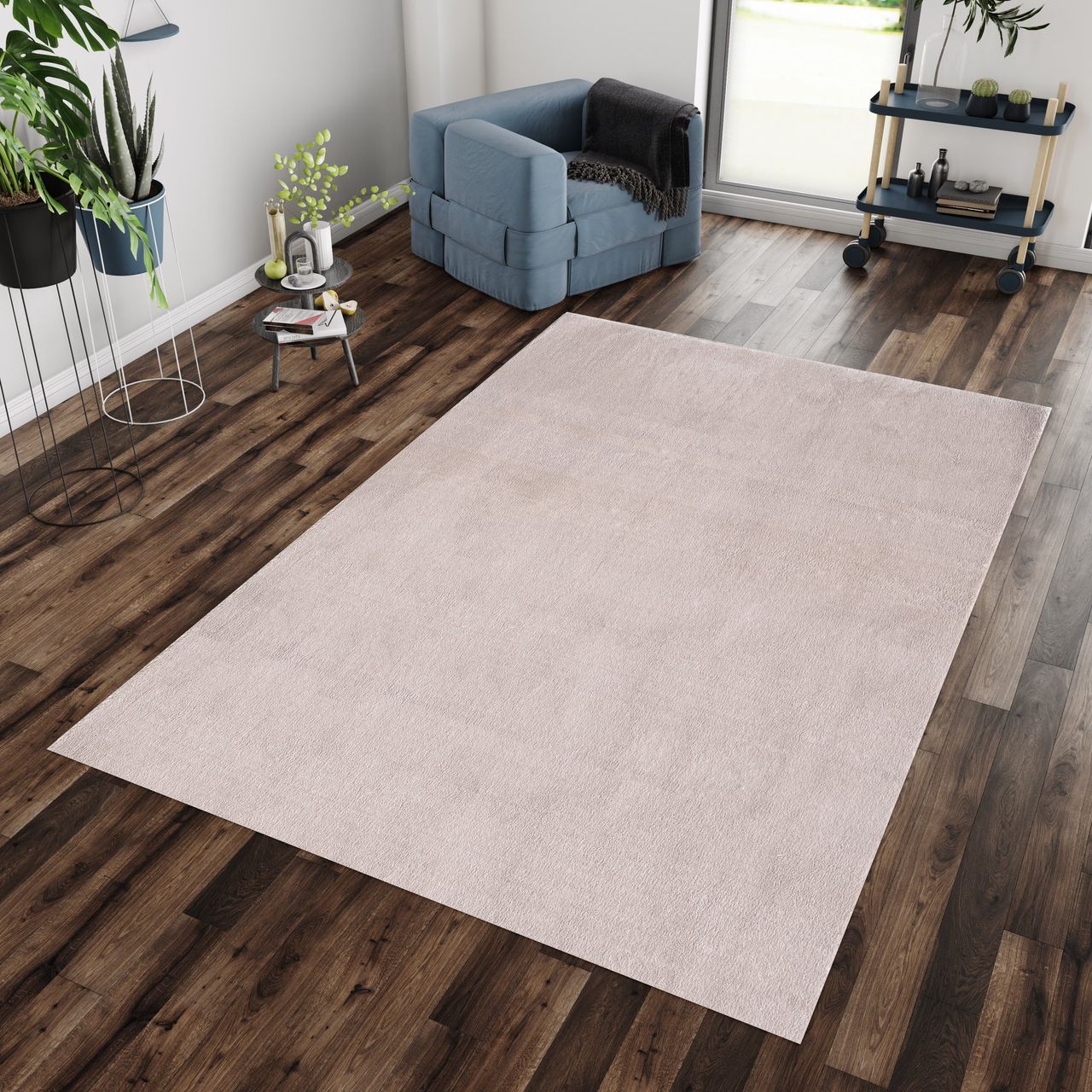 Ayyildiz Teppich, CATWALK 2600, BEIGE, 160 x 220 cm