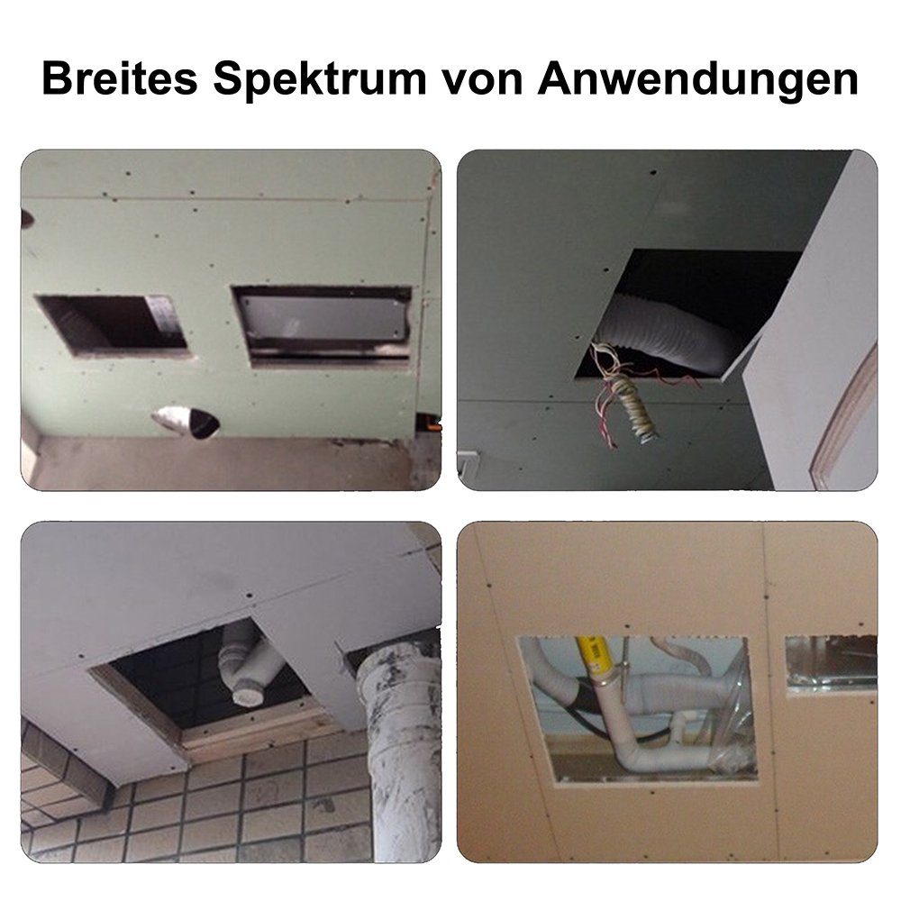 Mucola Revisionsklappe Wartungsklappe Revisionsklappe Alu Wartungstür, verschiedene Größen (Stück, 1-St), Feuchtraumgeeignet - Witterungsbeständig