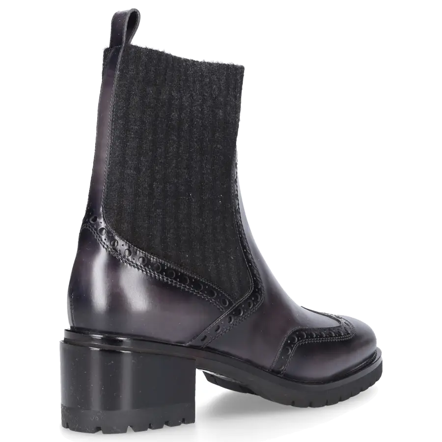 Santoni - Chelsea Boots 59557 Kalbsleder - grau