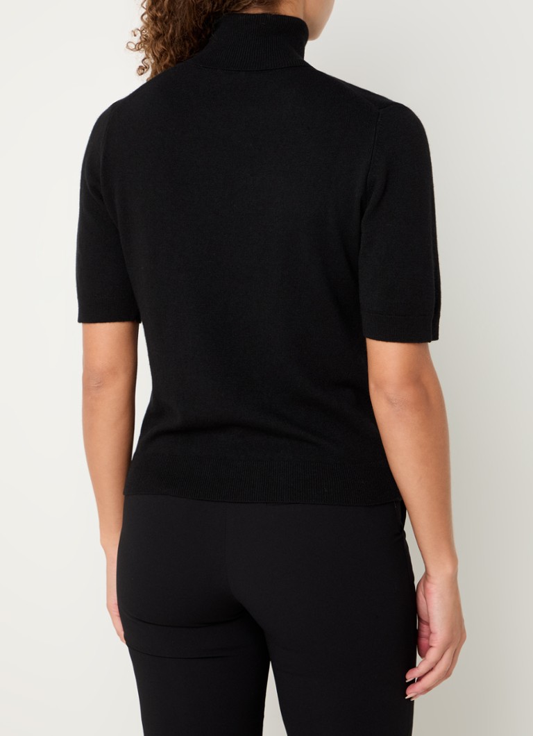 Benetton Fine-knit top in cashmere blend