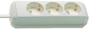 Brennenstuhl 1158610015 Eco-Line kištukinis lizdas, 3 kontaktų, baltas, 1,5 m, H05VV-F 3G1,5