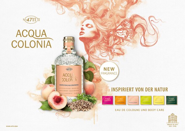 4711 Acqua Colonia White Peach & Coriander  Eau de Cologne
