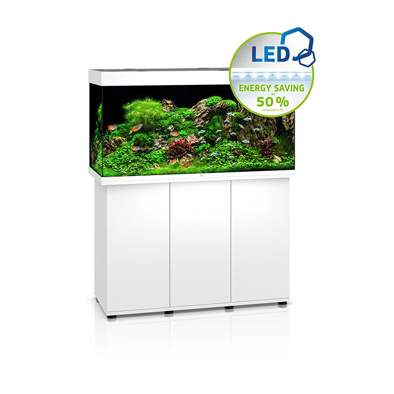 JUWEL Aquarienkombinationen JUWEL Rio 350 LED Kombination weiß