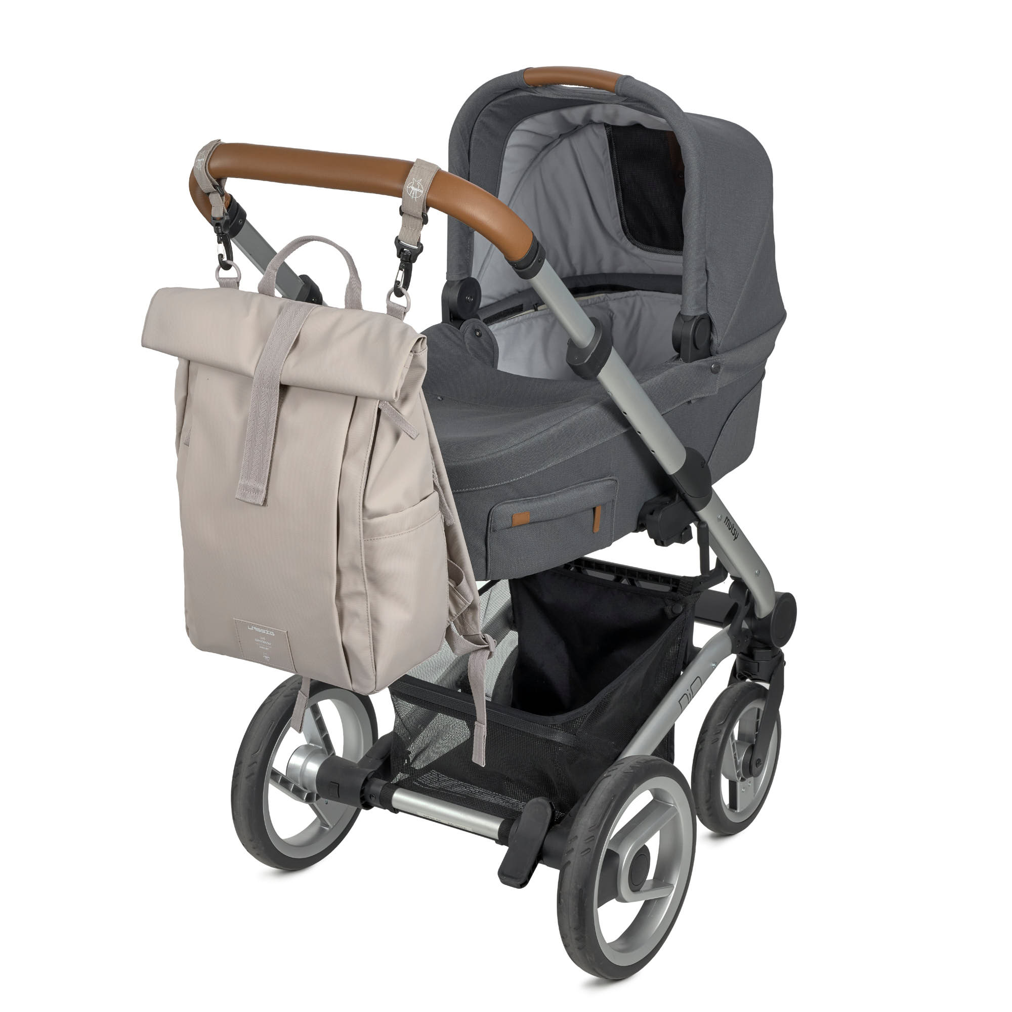 Wickelrucksack - Rolltop Up Backpack, Taupe (Limited Edition)