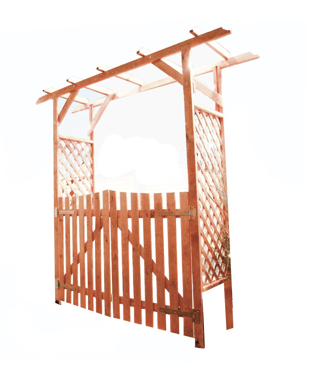 PROMEX Promadino Set Pergola Bamberg mit Türen