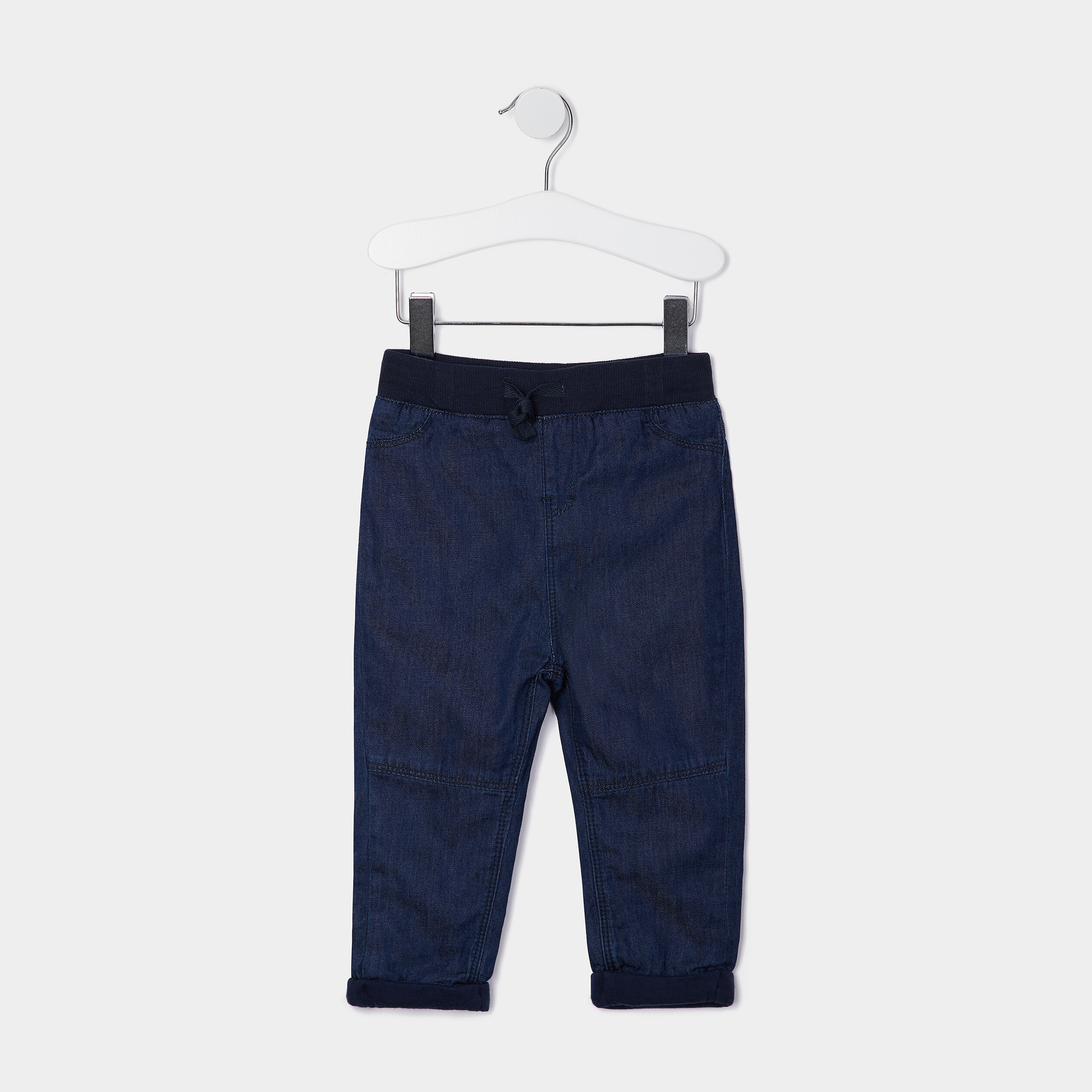 Jeans regular taille élastiquée denim brut bébé garçon | La Halle